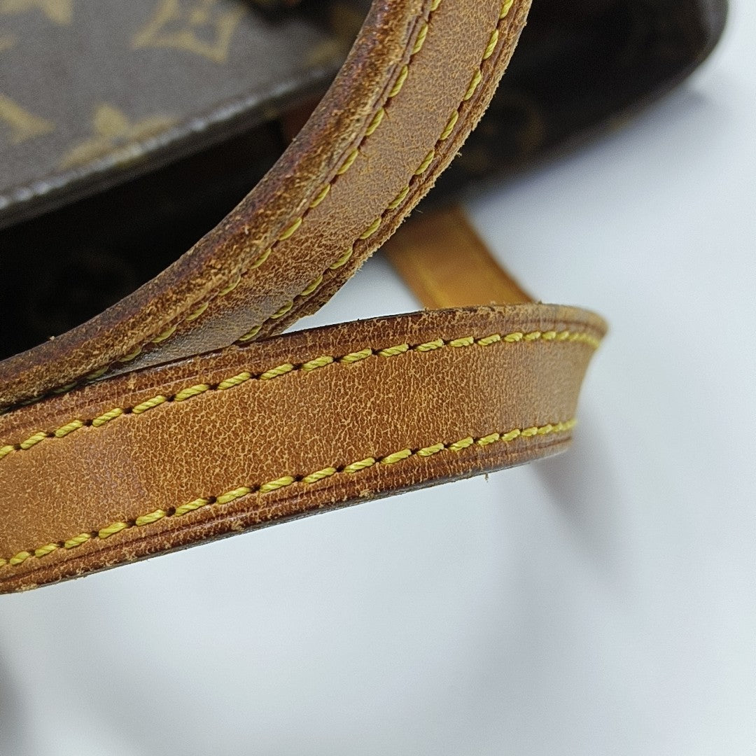 VINTAGE VAVIN PM Monogram Coated Canvas Brown