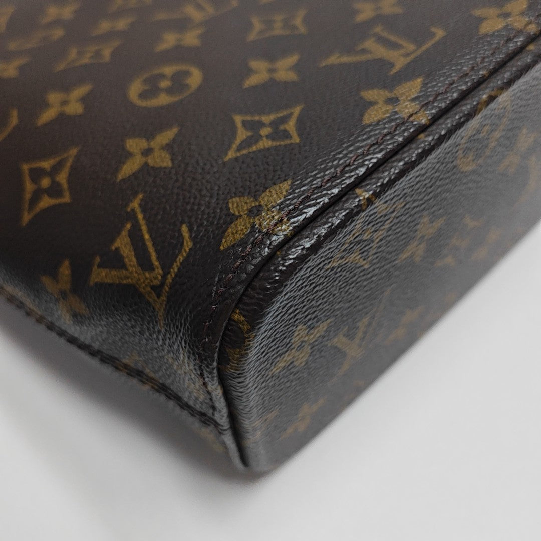 VINTAGE VAVIN GM Monogram Coated Canvas Brown