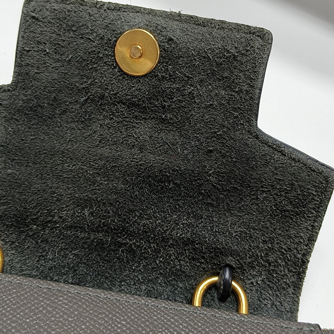 BELT PICO Calfskin Gray