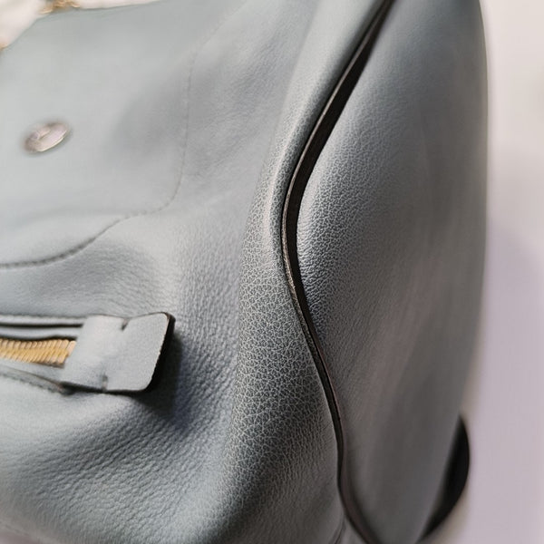 Faye Small Calfskin Blue
