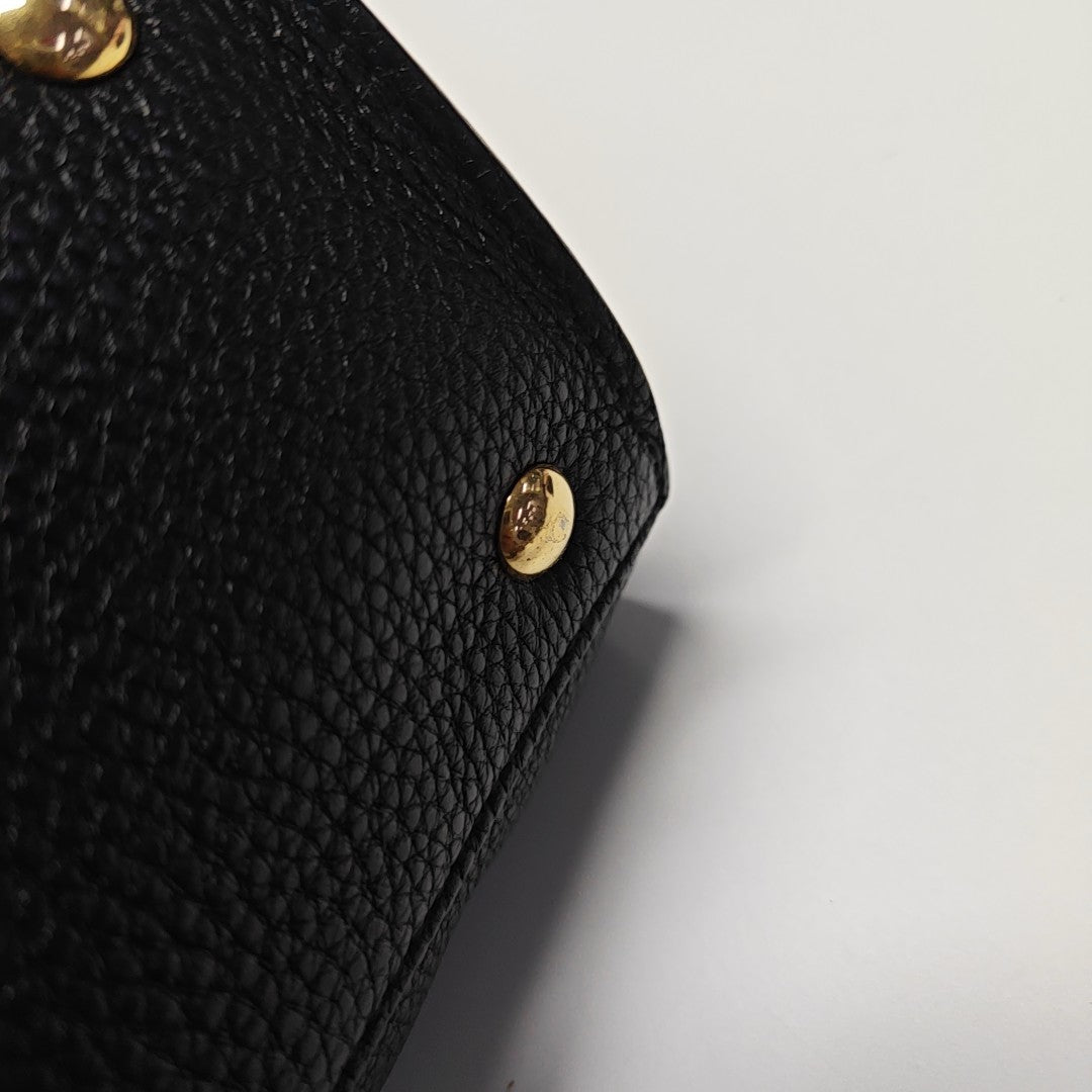Amy Calfskin Black