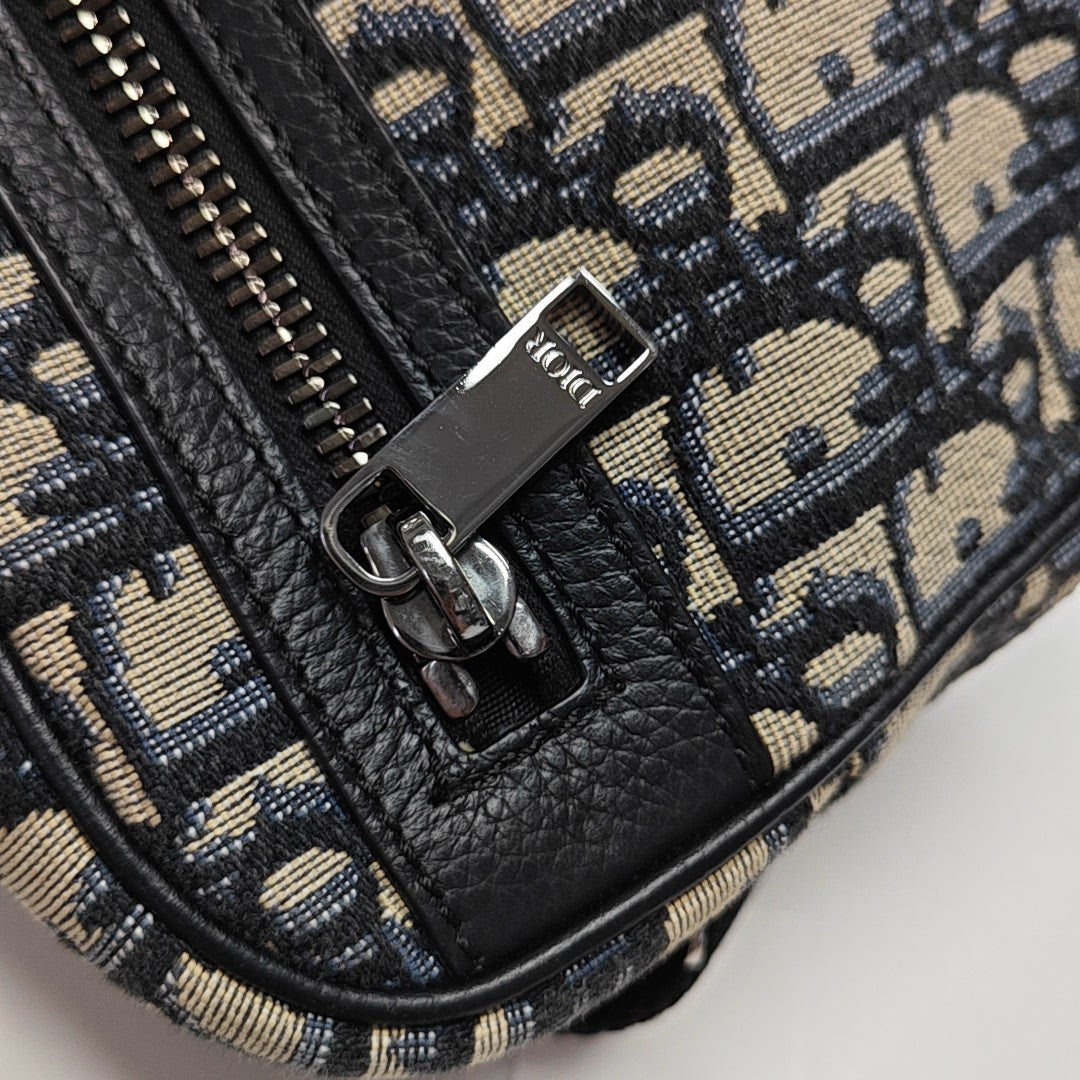 Oblique Canvas Belt Bag Multicolor