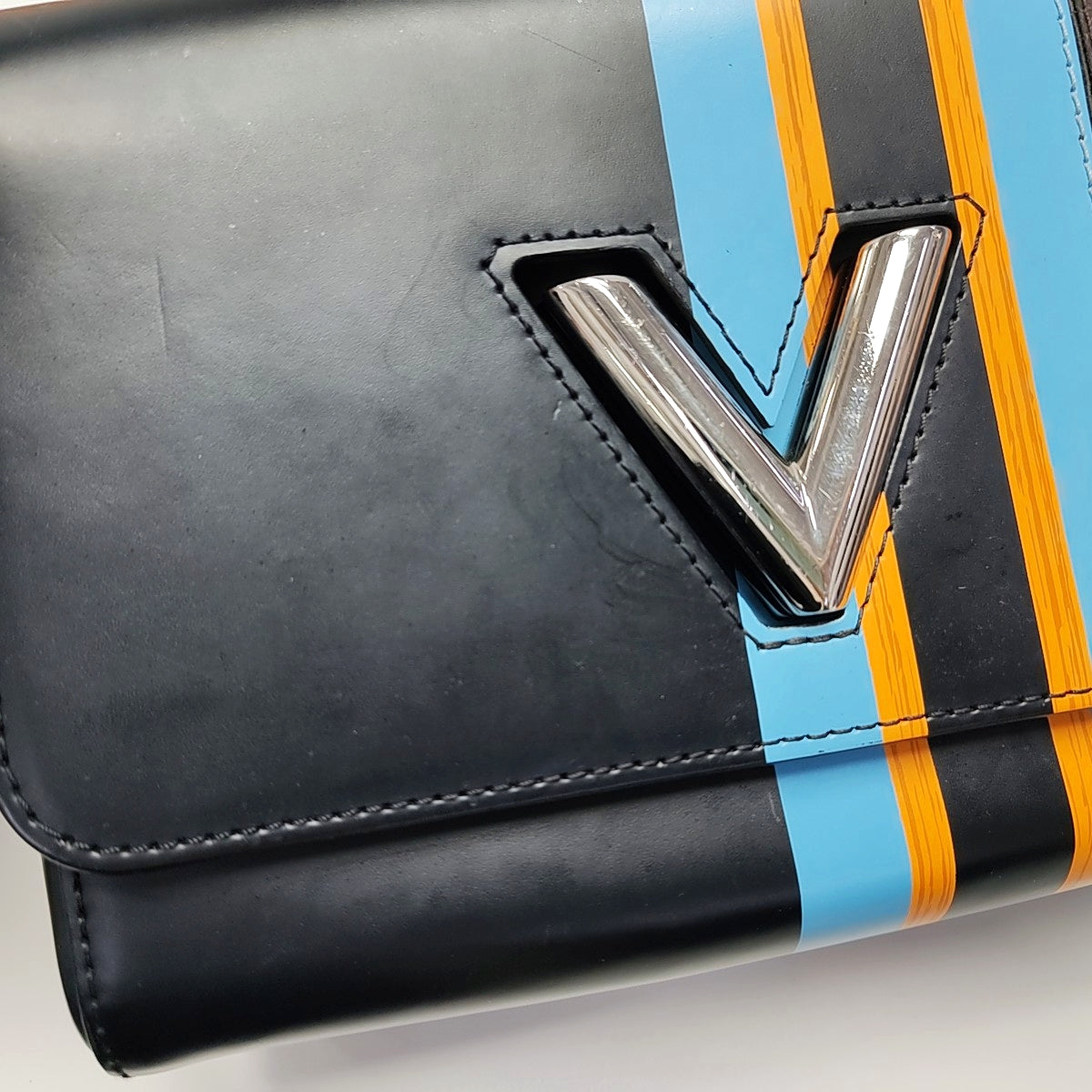 Authenticated pre-owned  TWIST MM Monogram Coated Canvas Multicolor - Shoulder Bag at Looply