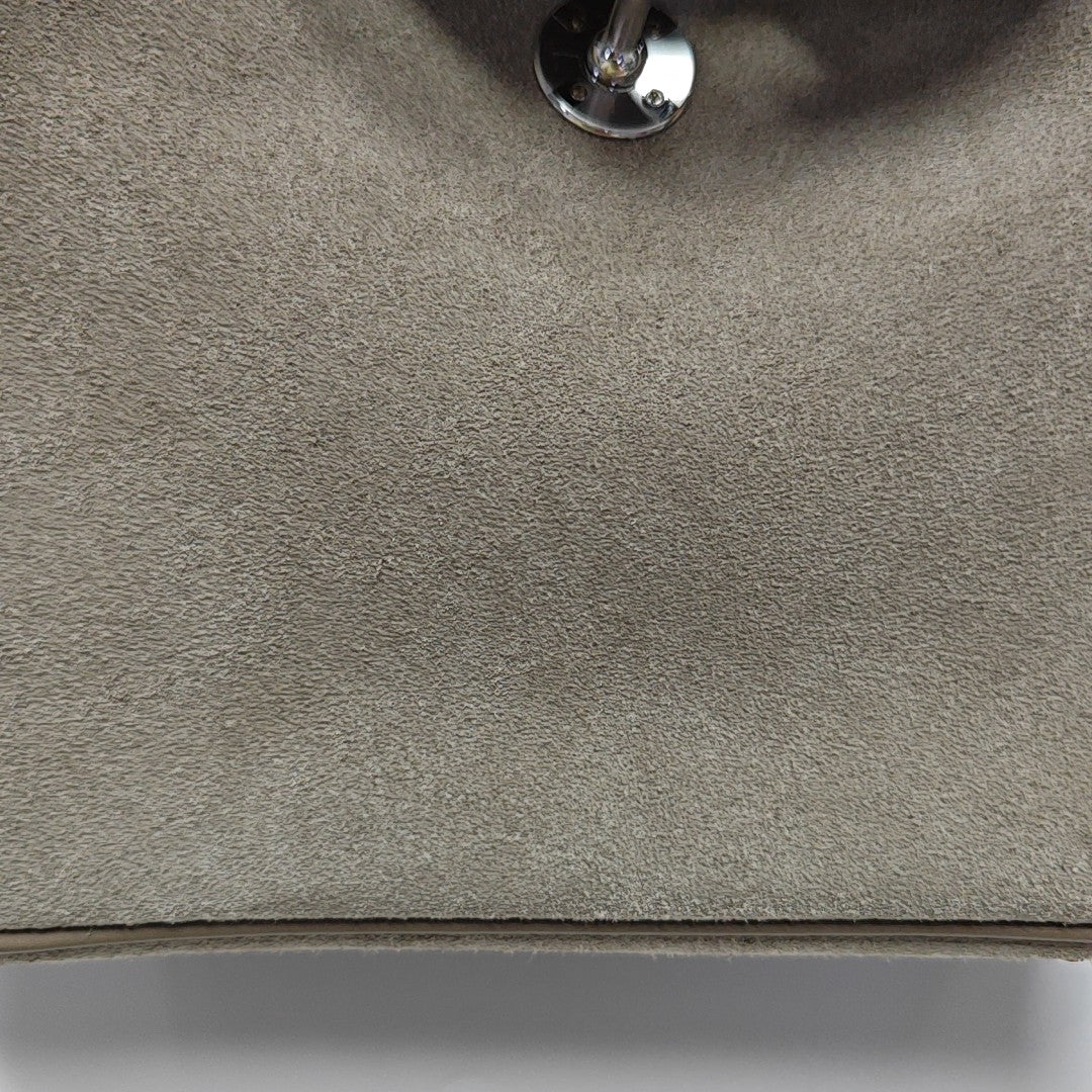 Lindy Mini Suede Gray