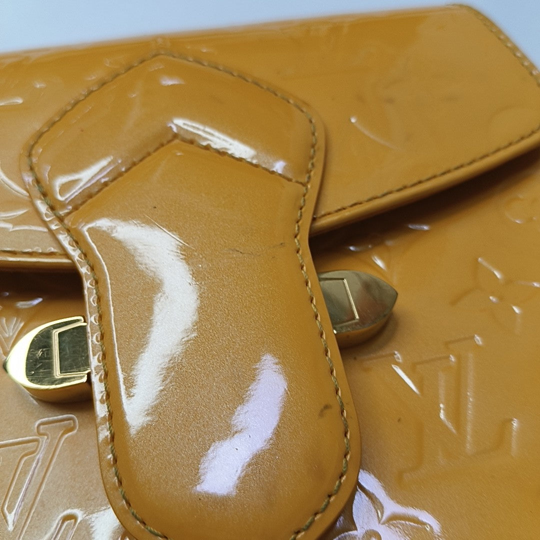BELLFLOWER Monogram Calfskin Yellow