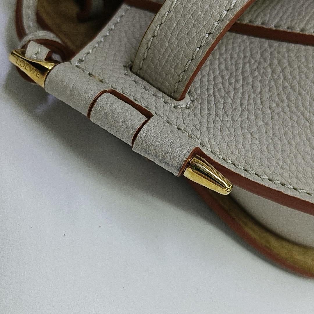 Gate Mini Calfskin Gray
