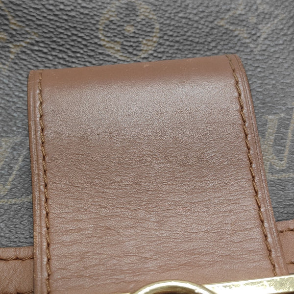 DAUPHINE MM Monogram Coated Canvas Brown