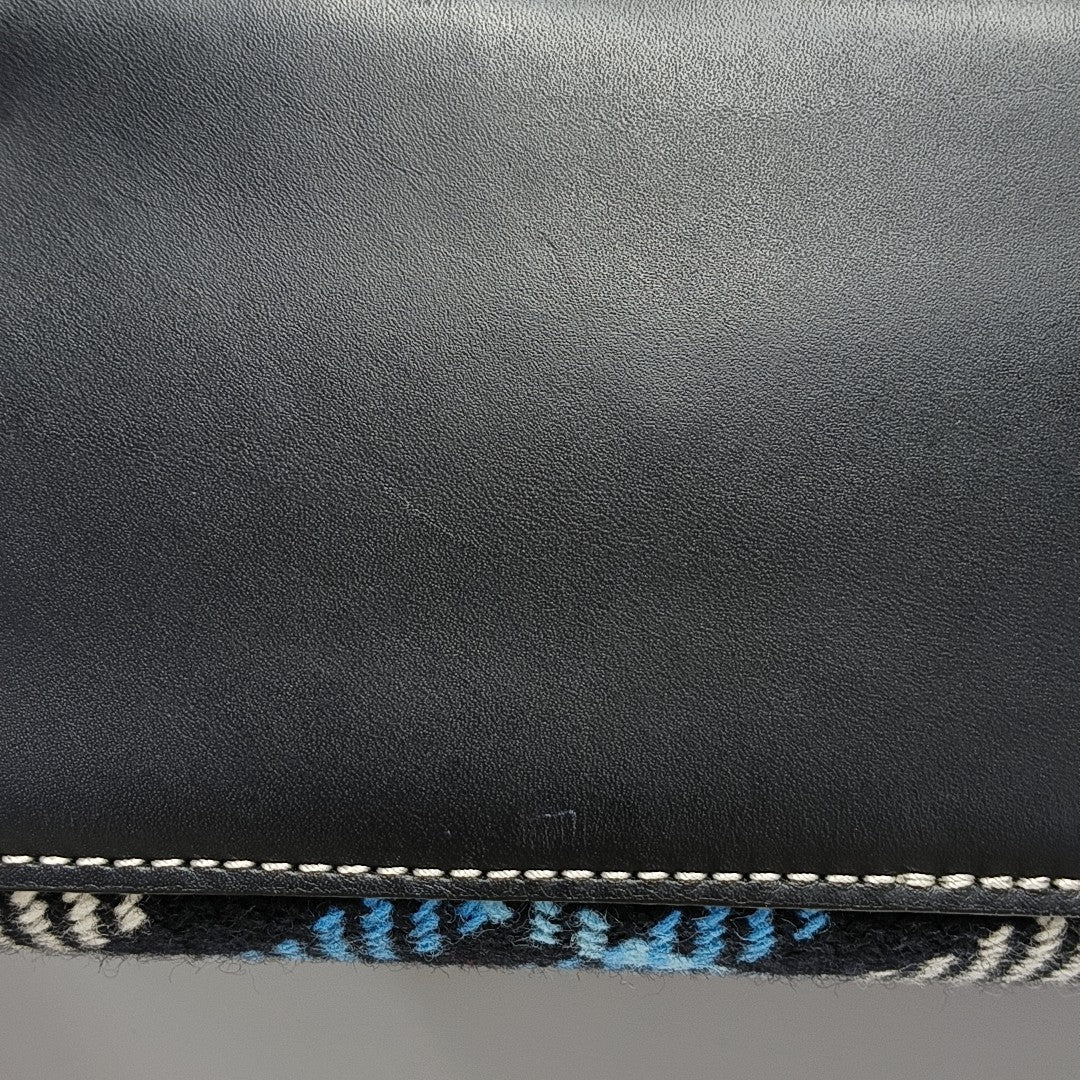 Fabric Top Handle Bag Multicolor