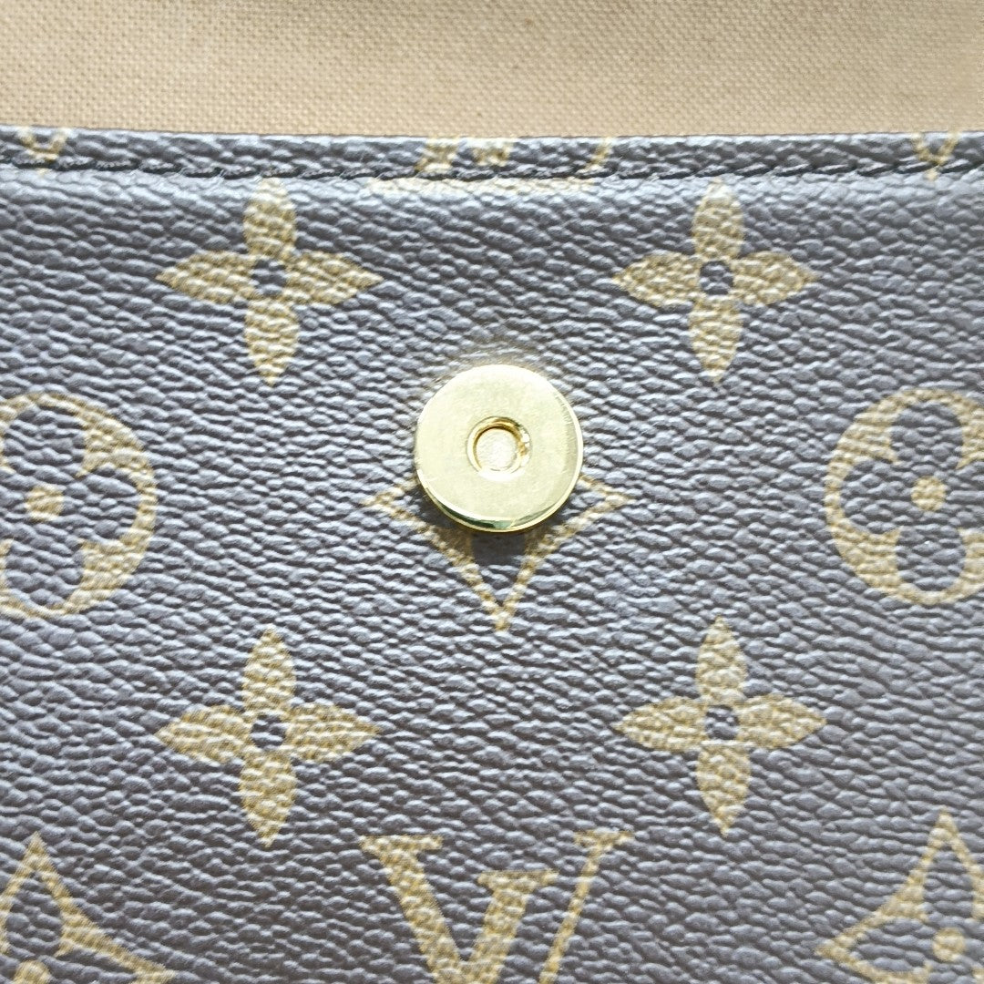 IVY Monogram Coated Canvas Brown