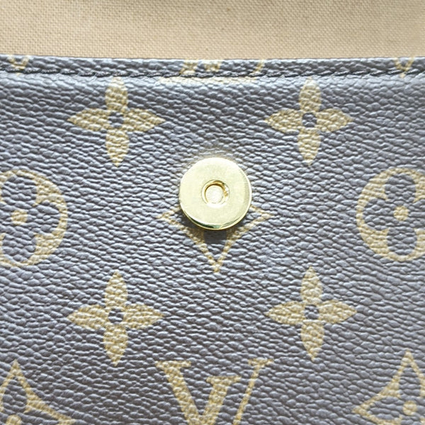 IVY Monogram Coated Canvas Brown