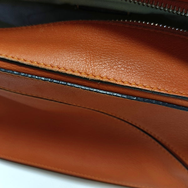 Authenticated pre-owned  Puzzle Calfskin Orange - Shoulder Bag at Looply