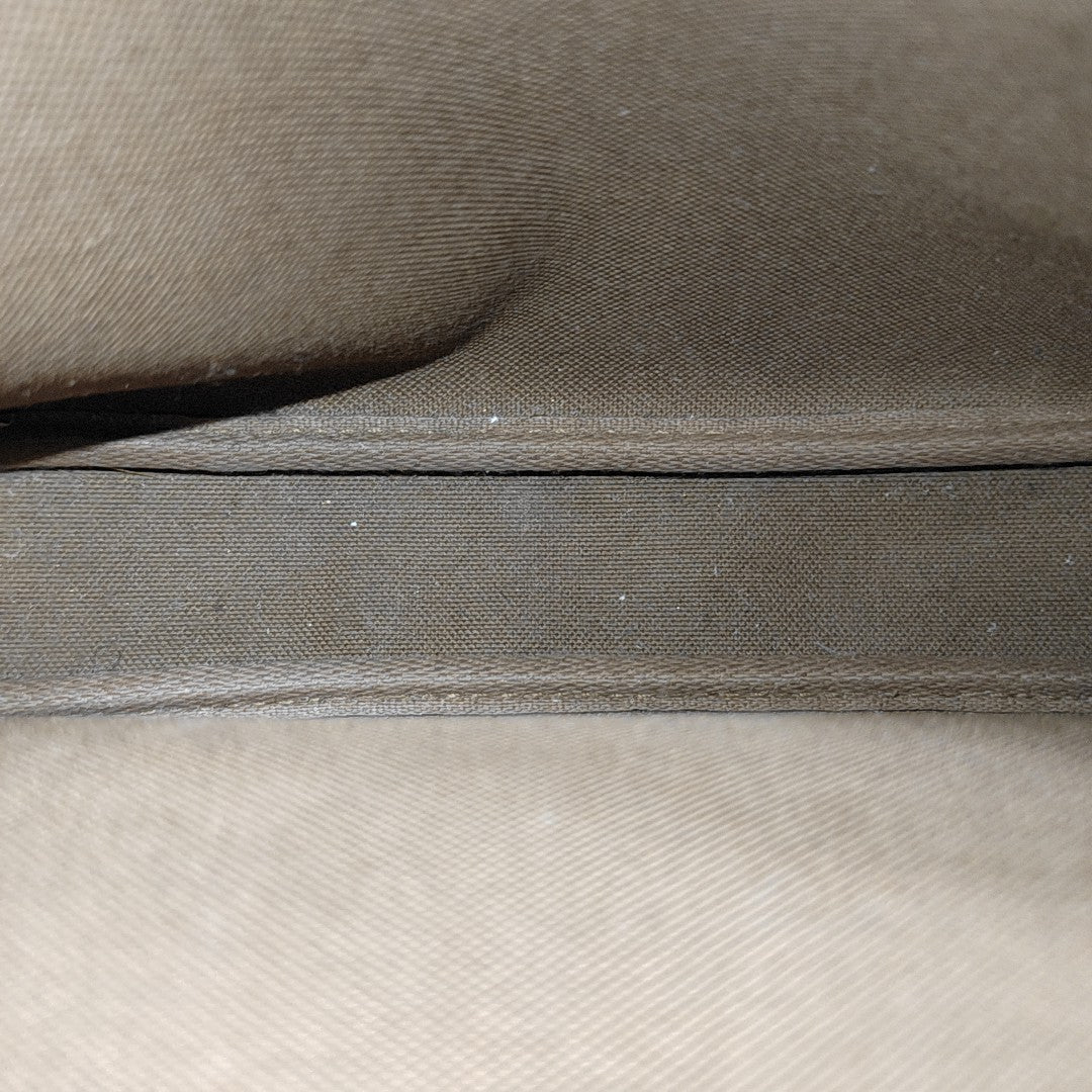 ACCESSOIRES Monogram Coated Canvas Brown
