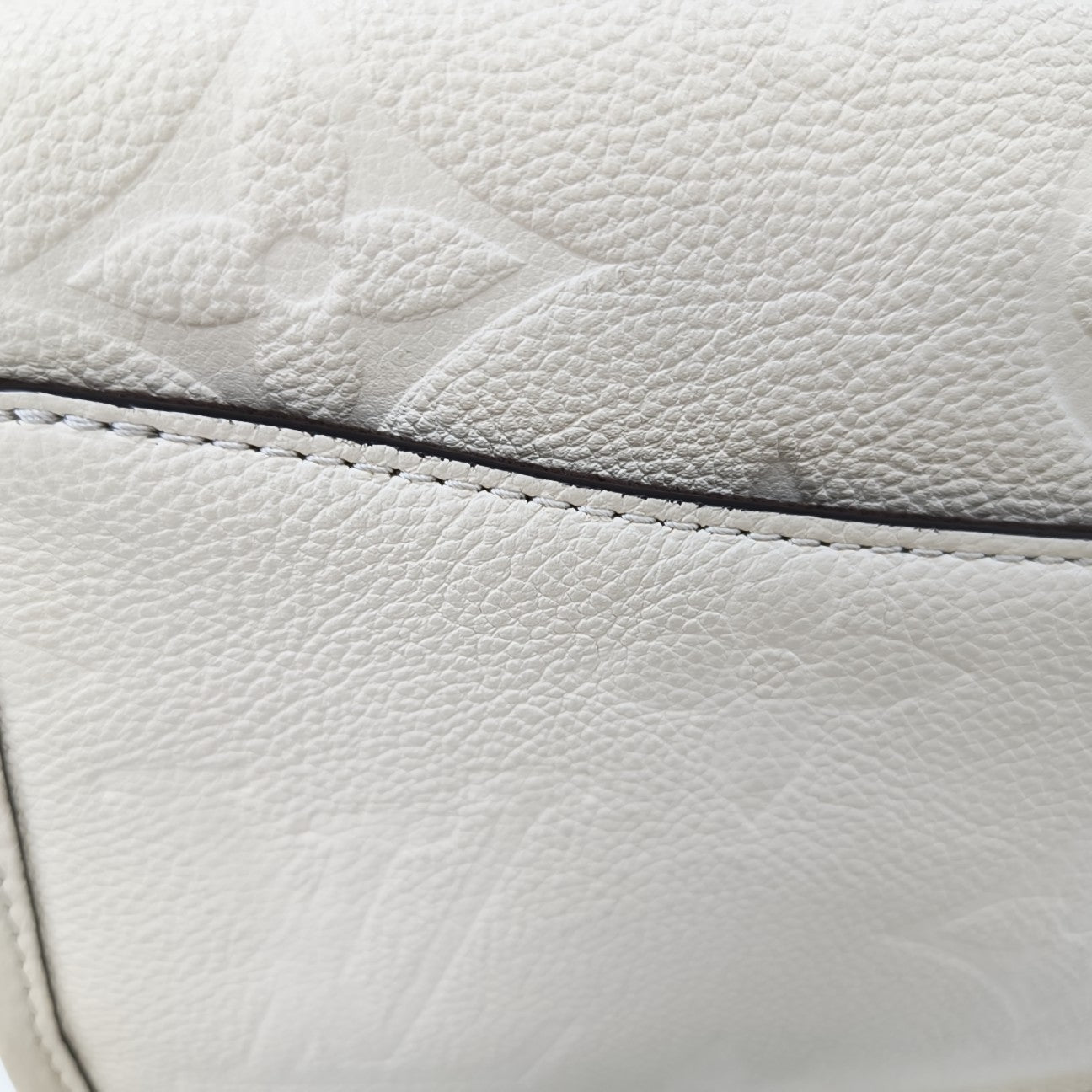DIANE Monogram Calfskin Beige