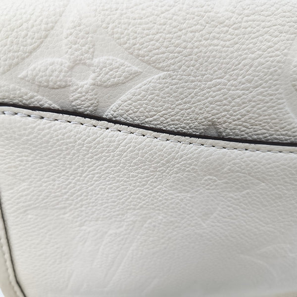 DIANE Monogram Calfskin Beige