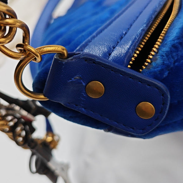 Souvenirs Mini Velvet Blue