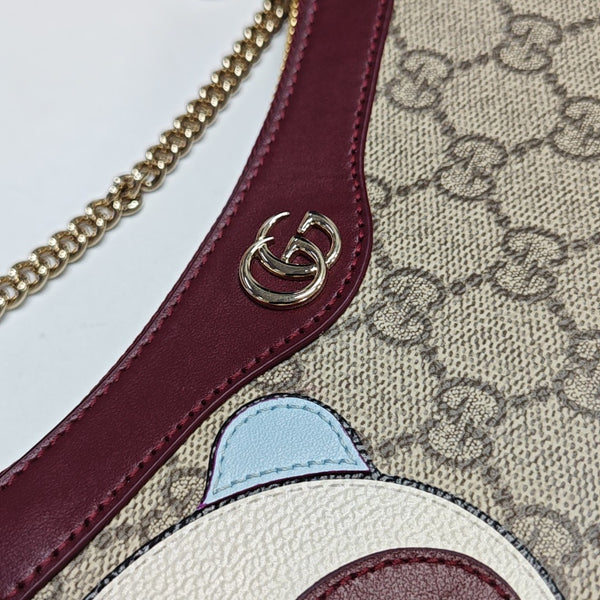 Monogram Fabric Mini Brown