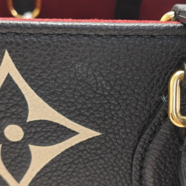 ONTHEGO MM Monogram Calfskin Black