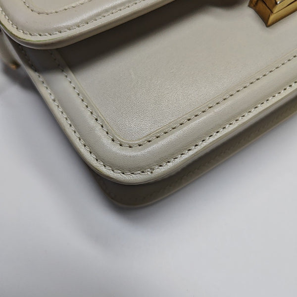SOLFERINO Small Calfskin White