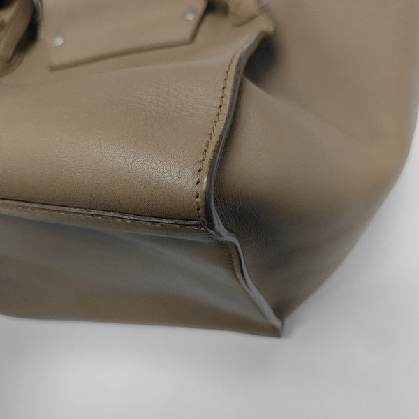 BIG BAG Small Calfskin Brown