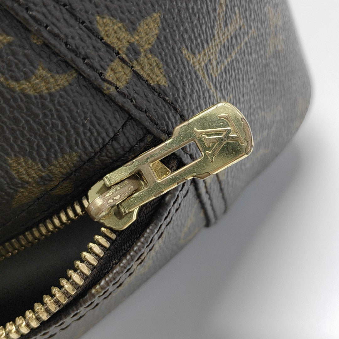 DEAUVILLE Monogram Coated Canvas Brown