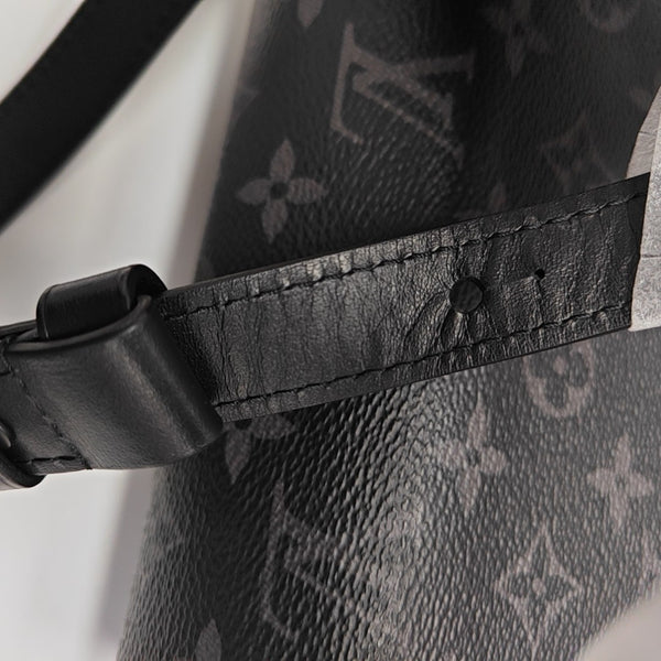 STEAMER Mini Monogram Coated Canvas Black