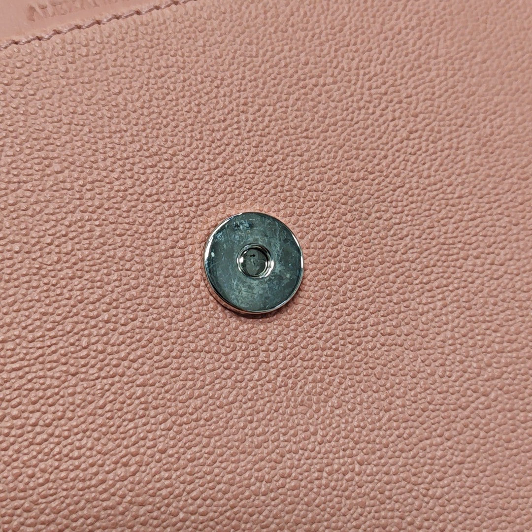 Calfskin Shoulder Bag Pink