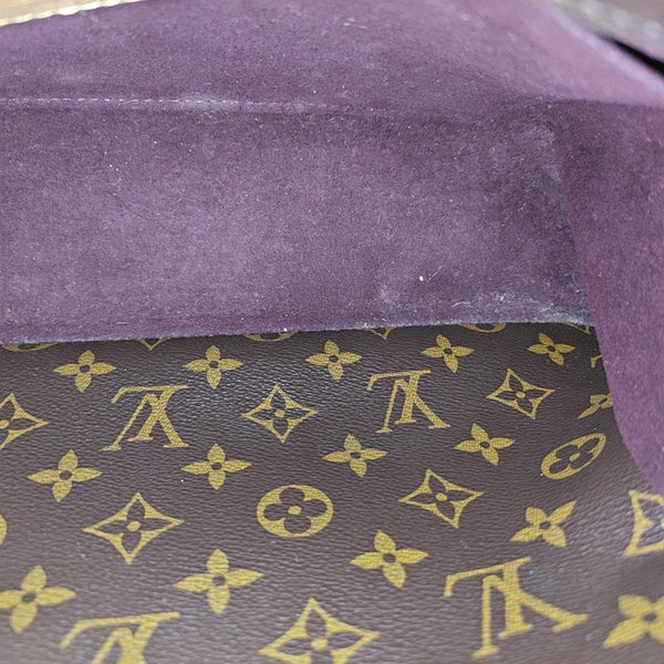 MONTAIGNE Monogram Coated Canvas Brown