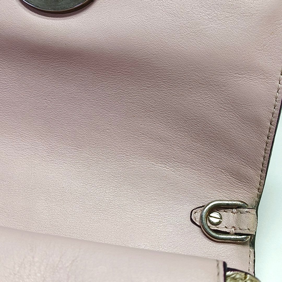 Authenticated pre-owned  Be Dior Calfskin Beige - Shoulder Bag at Looply