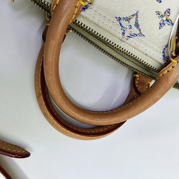 SPEEDY 20 Monogram Canvas Beige