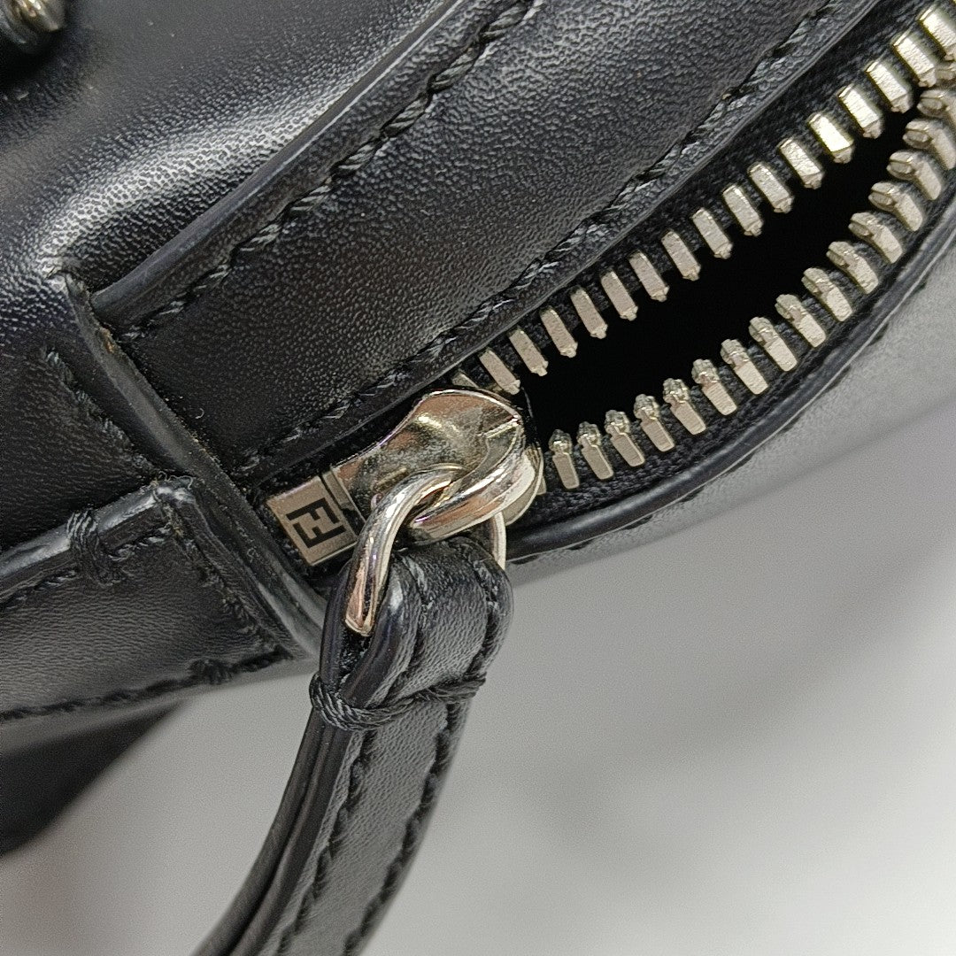 Calfskin Backpack Black