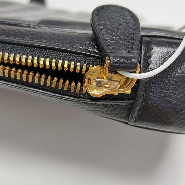 Calfskin Crossbody Bag Black