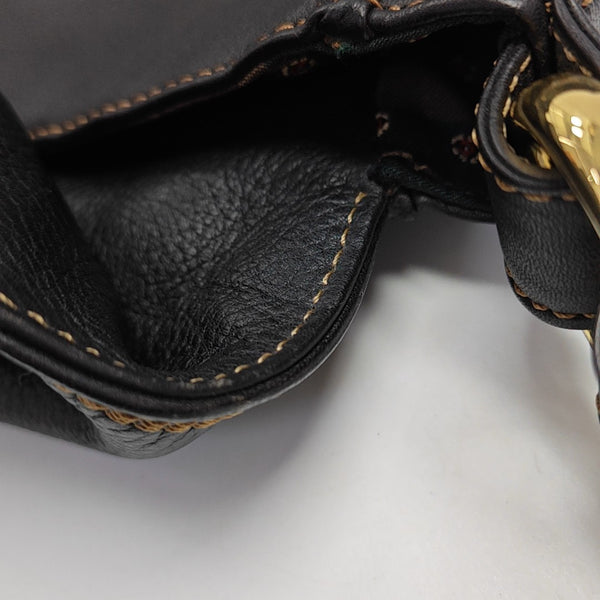 Calfskin Bucket Bag Blue