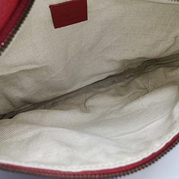 Print Large Calfskin Red