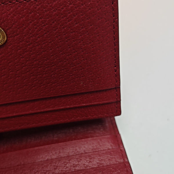 Queen Margaret Monogram Coated Canvas Beige Wallet