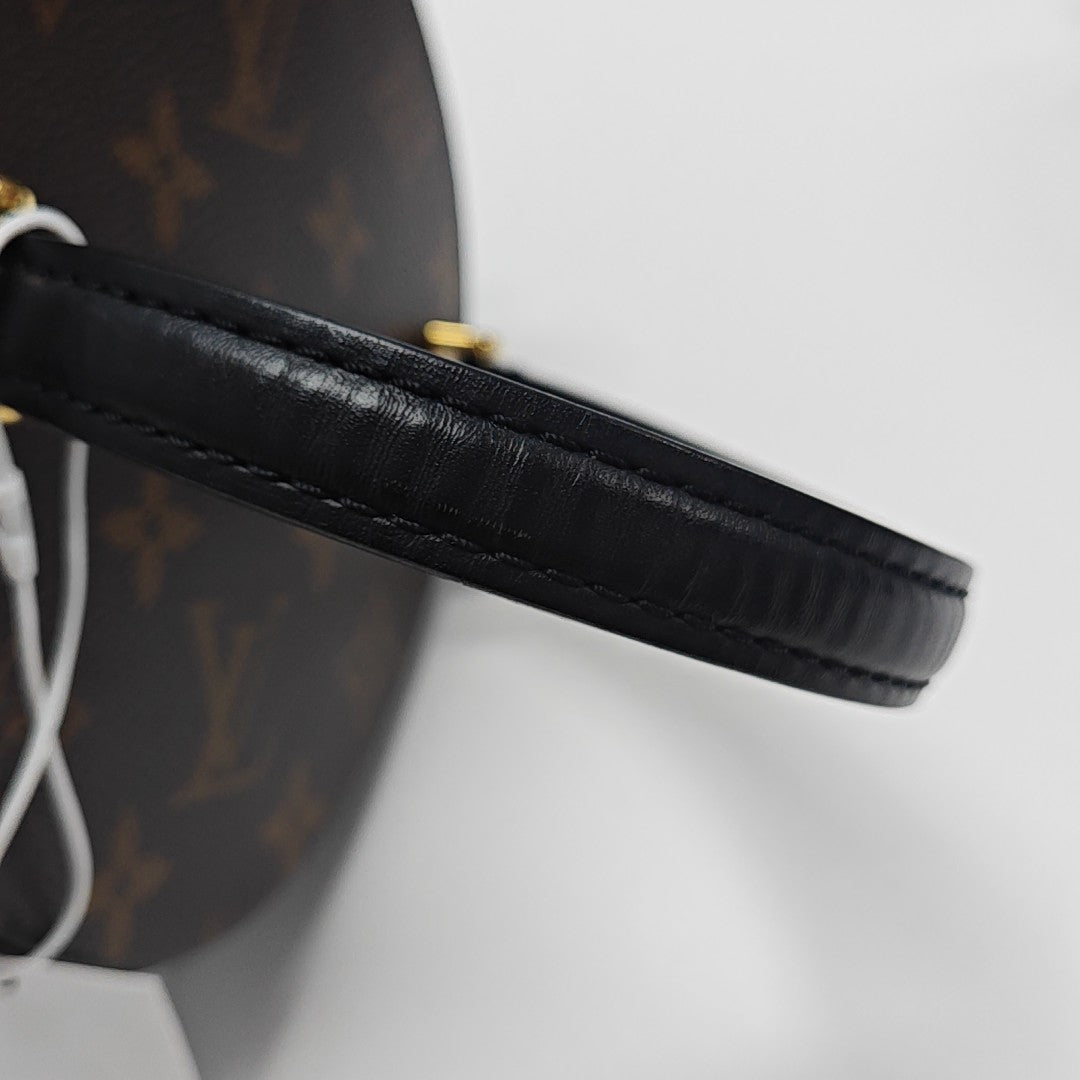 CANNES PM Monogram Coated Canvas Brown