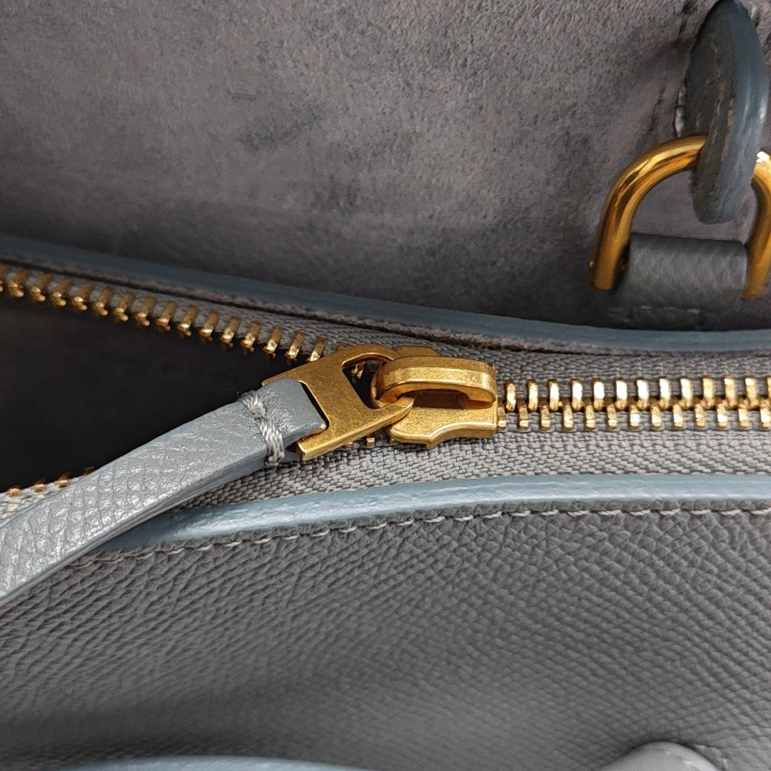 BELT Nano Calfskin Blue