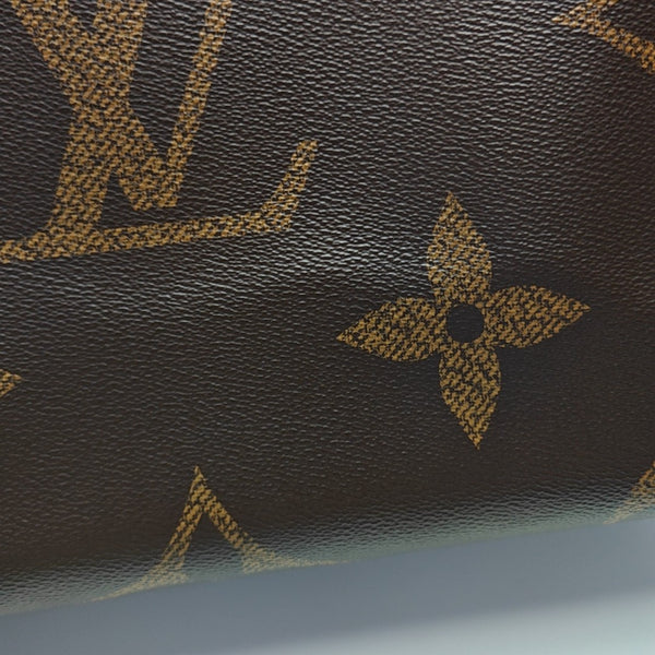 Authenticated pre-owned  ONTHEGO MM Monogram Coated Canvas Brown - Tote Bag at Looply