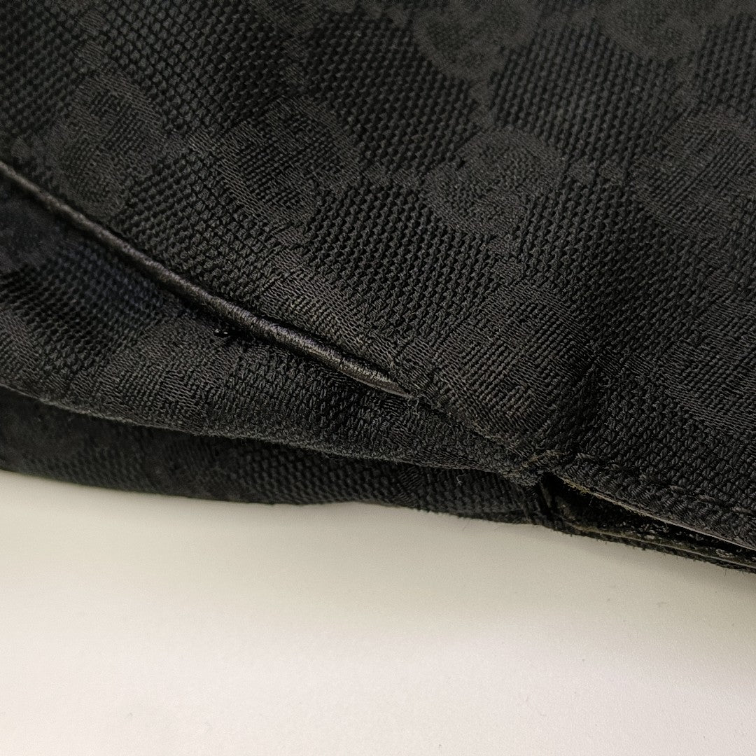 Monogram Canvas Top Handle Bag Black