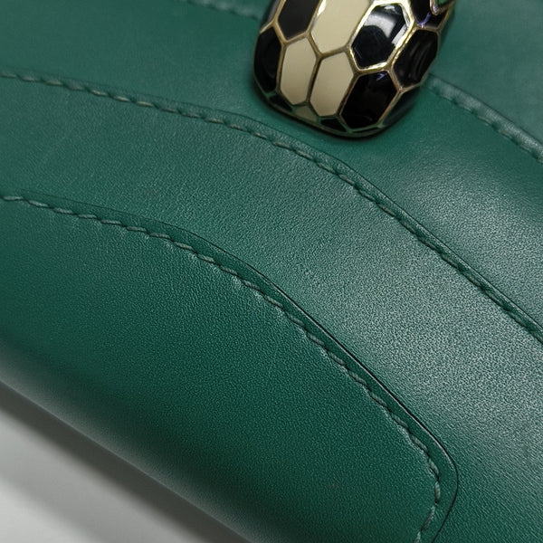 SERPENTI FOREVER Small Calfskin Green