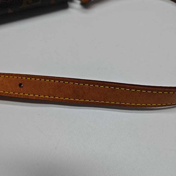 MUSETTE TANGO Monogram Coated Canvas Brown
