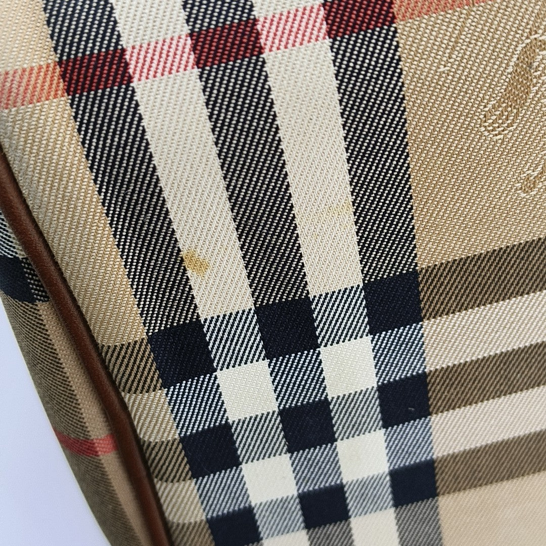 Canvas Shoulder Bag Brown