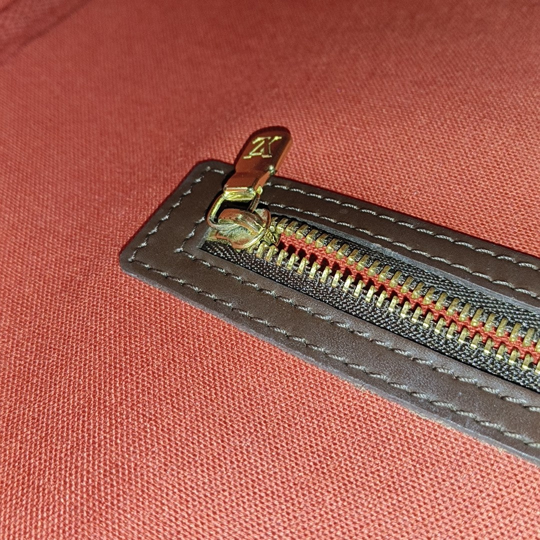 NOLITA Damier Ebene Coated Canvas Brown