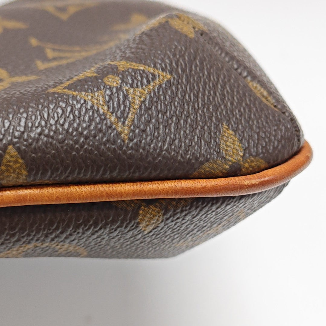 MUSETTE TANGO Monogram Coated Canvas Brown
