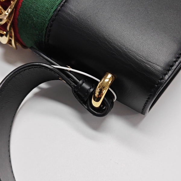 Sylvie Small Calfskin Black