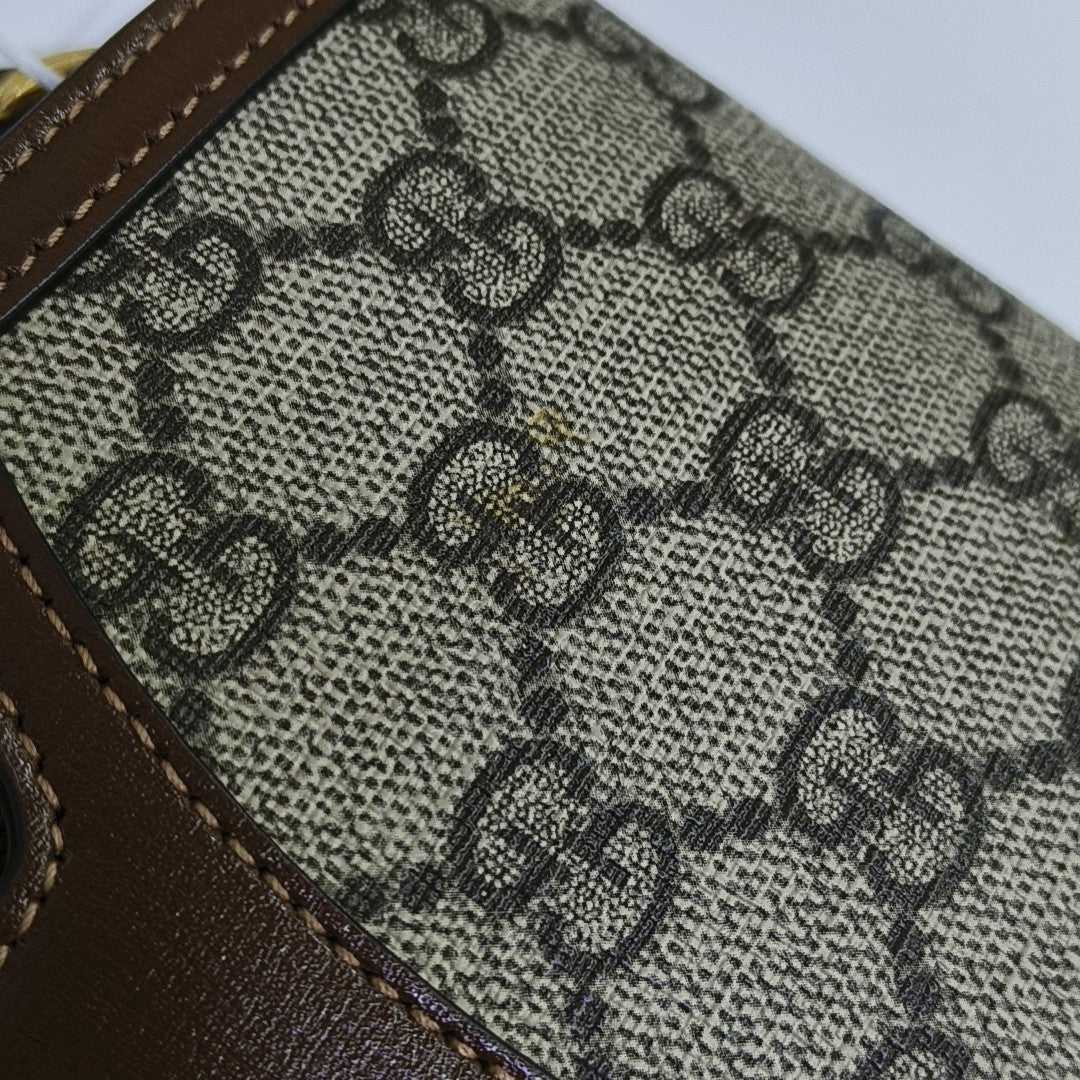 Horsebit 1955 Mini Coated Canvas Beige