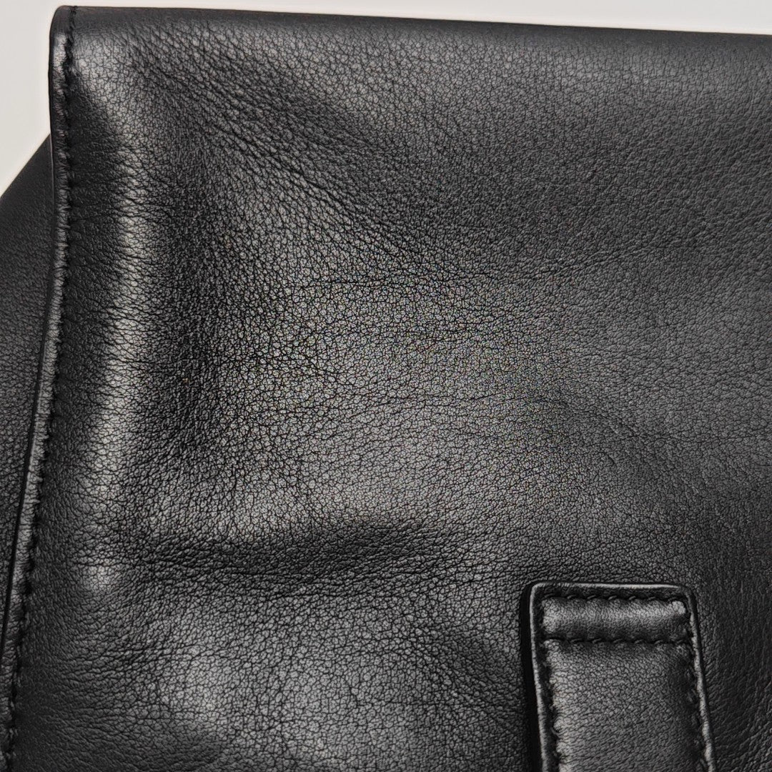 DOWNTOWN CABAS Calfskin Black