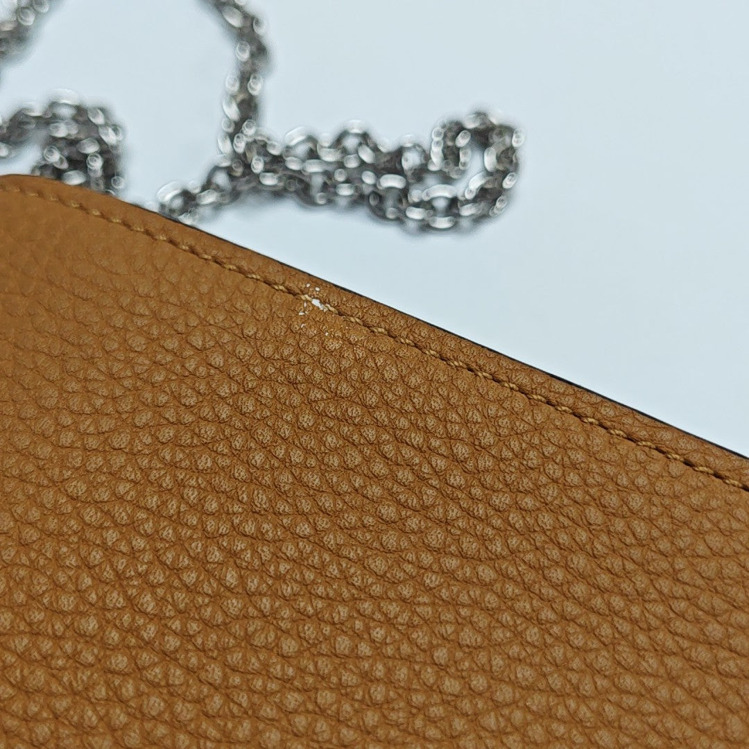 Soft Grained Calf Calfskin Brown