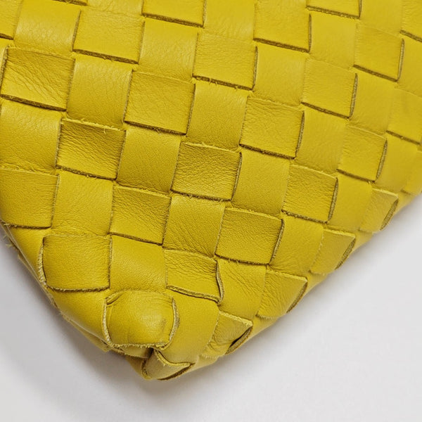 Calfskin Clutch Yellow