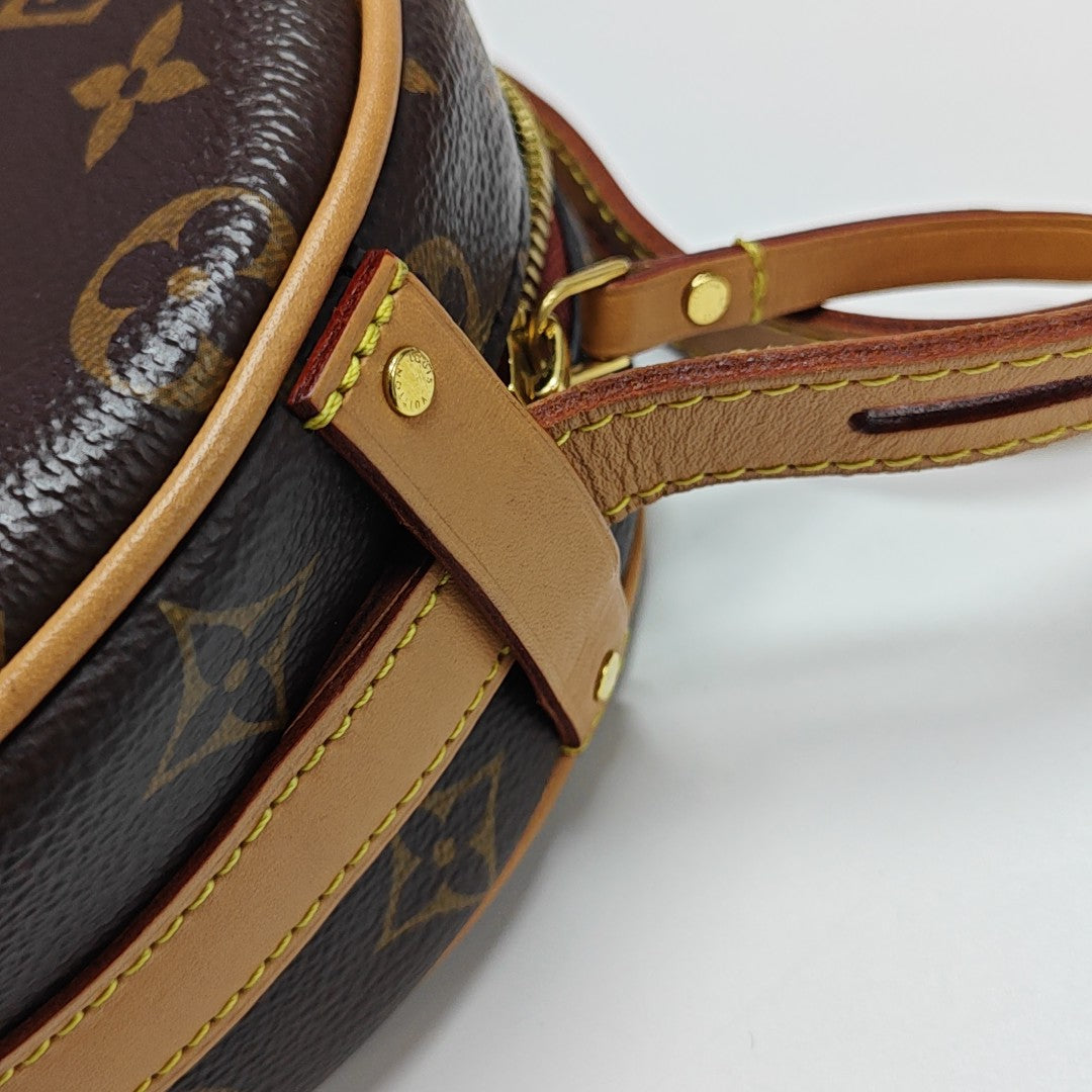 BOITE CHAPEAU PM Monogram Coated Canvas Brown