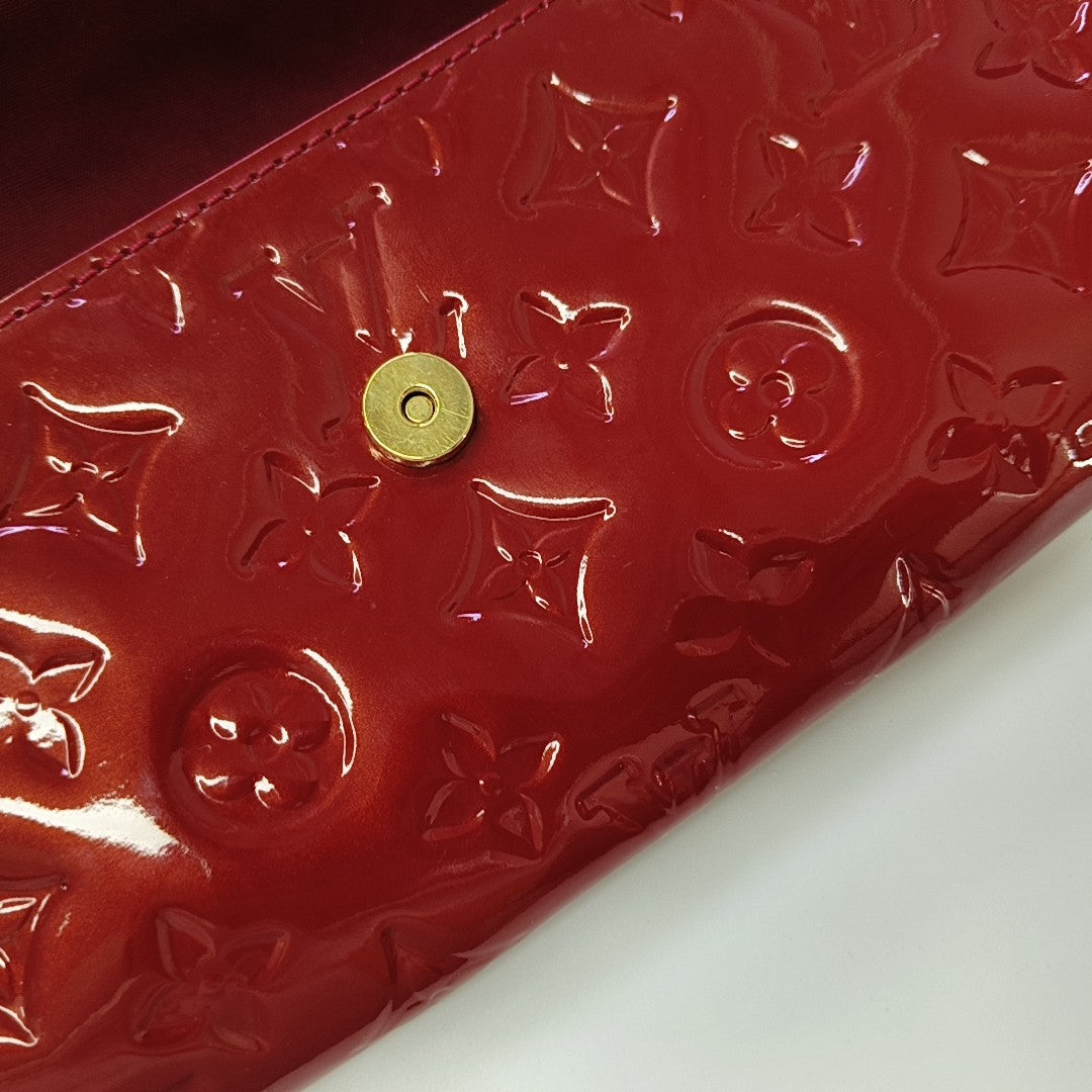 SUNSET BOULEVARD Patent Leather Red
